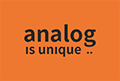 Analog is Unique Logo